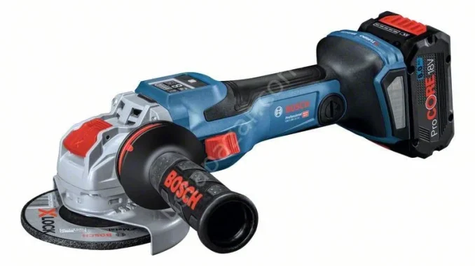 Bosch GWX 18V-15 SC Çift Akülü 8 Ah Taşlama Makinesi