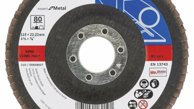 Bosch - 115 mm 80 Kum Expert Serisi Metal Flap Disk