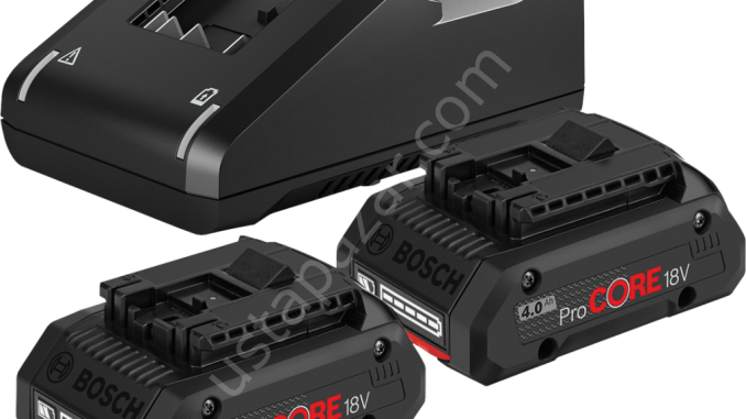 Bosch Professional 18V 2x4A ProCORE Akü Şarj Cihazı Seti 1600A01BA3