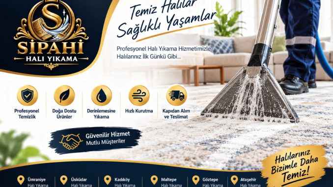 İstanbul Anadolu Yakası Halı Yıkama